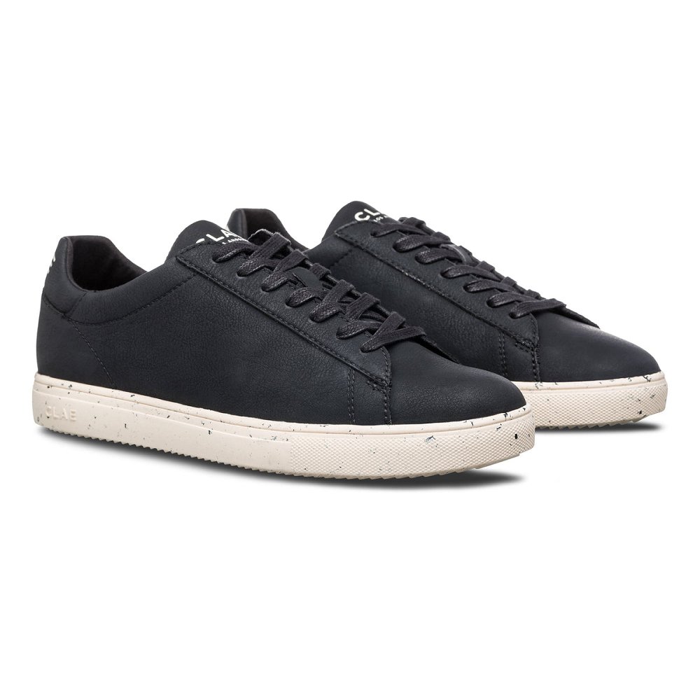 CLAE BRADLEY VEGAN Shoes Womens USA062-N78 In Black Vegan Chips